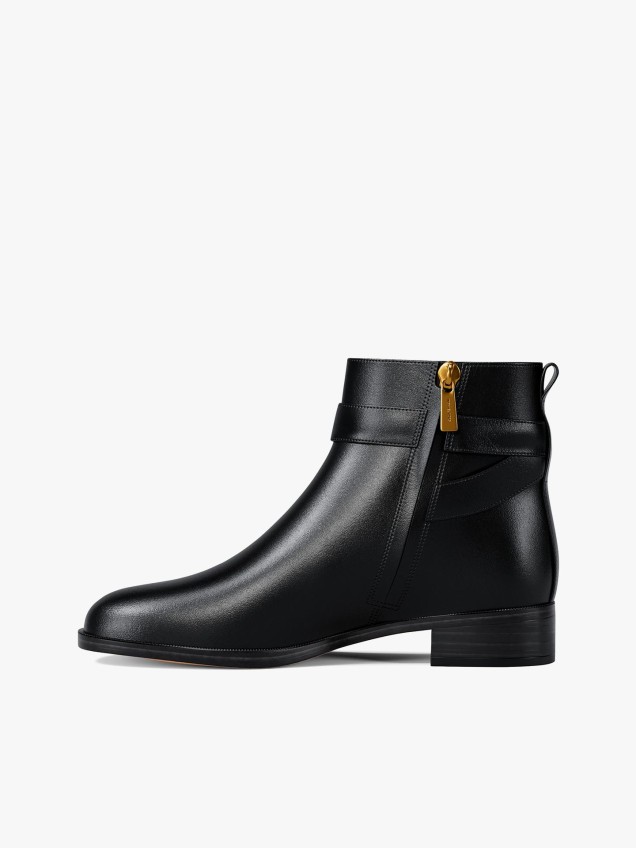 Botins em Pele Rachel