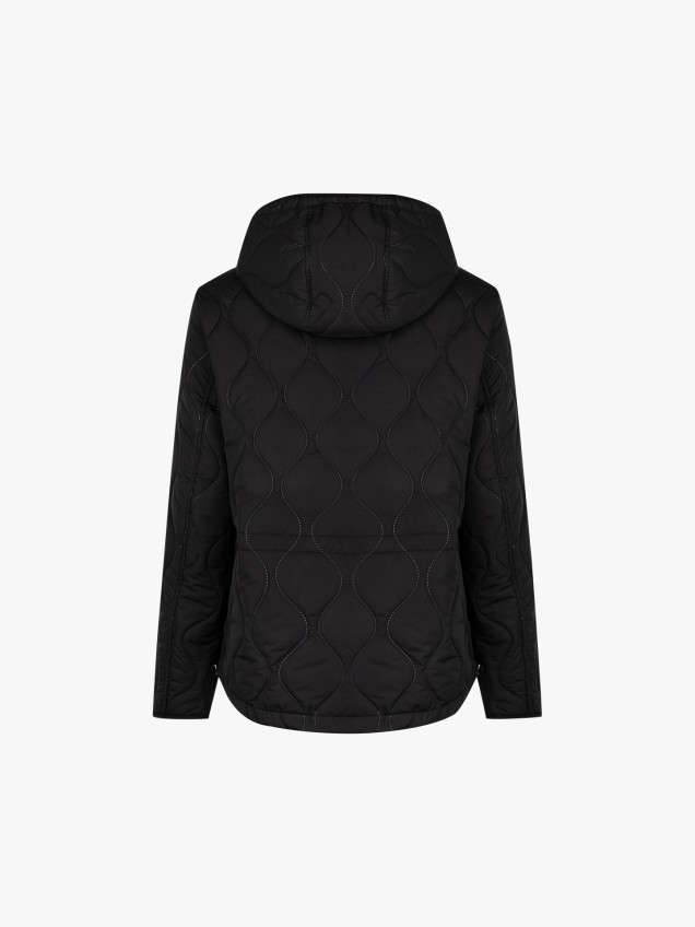 Parka Acolchoada com Capuz