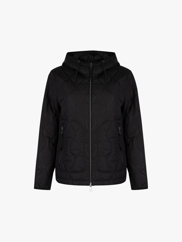 Parka Acolchoada com Capuz