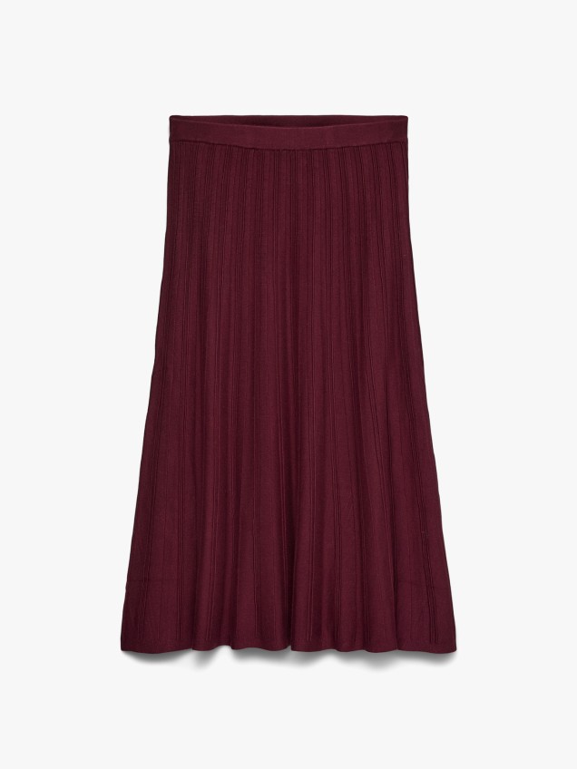 Saia Midi em Malha Willow