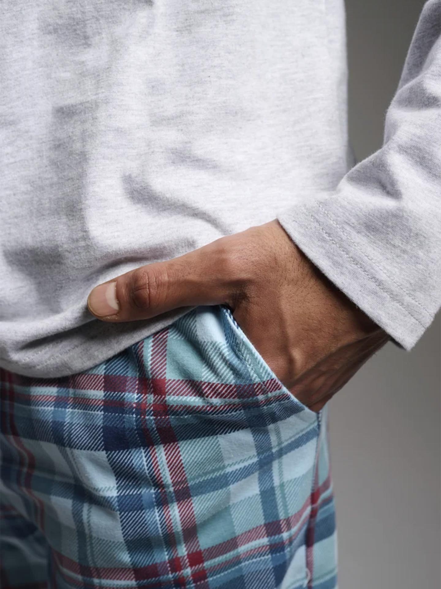 Pijama Comprido aos Quadrados
