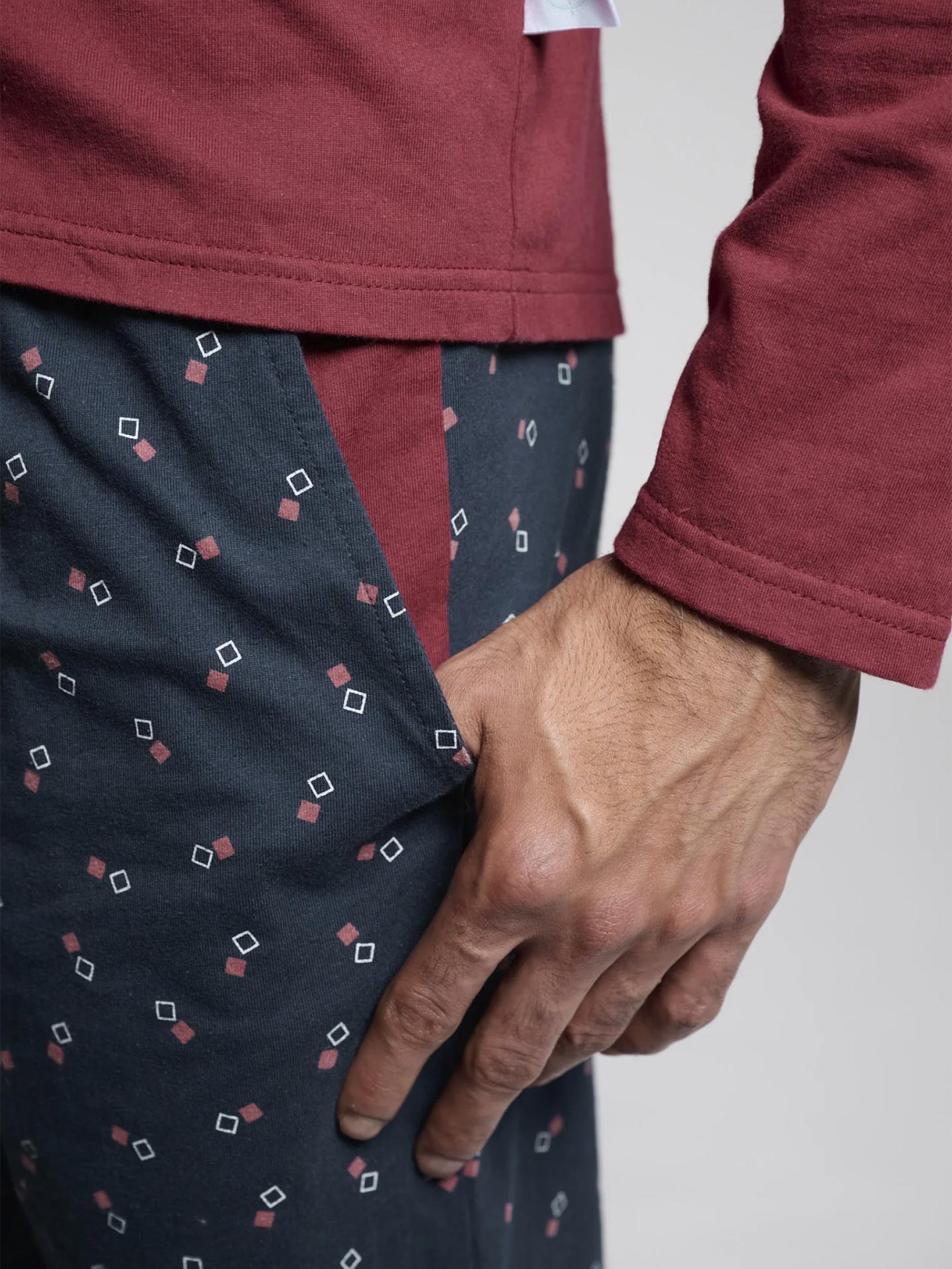 Pijama Comprido Estampado