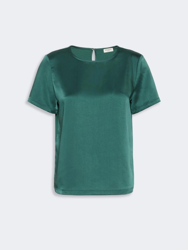 T-shirt em Cetim WKDGILBERT