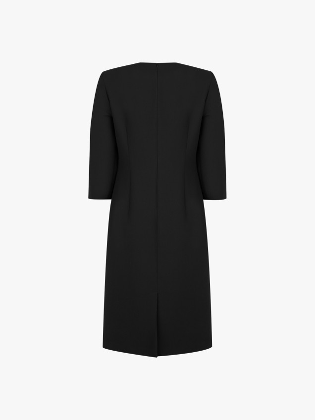 Vestido com Manga 3/4