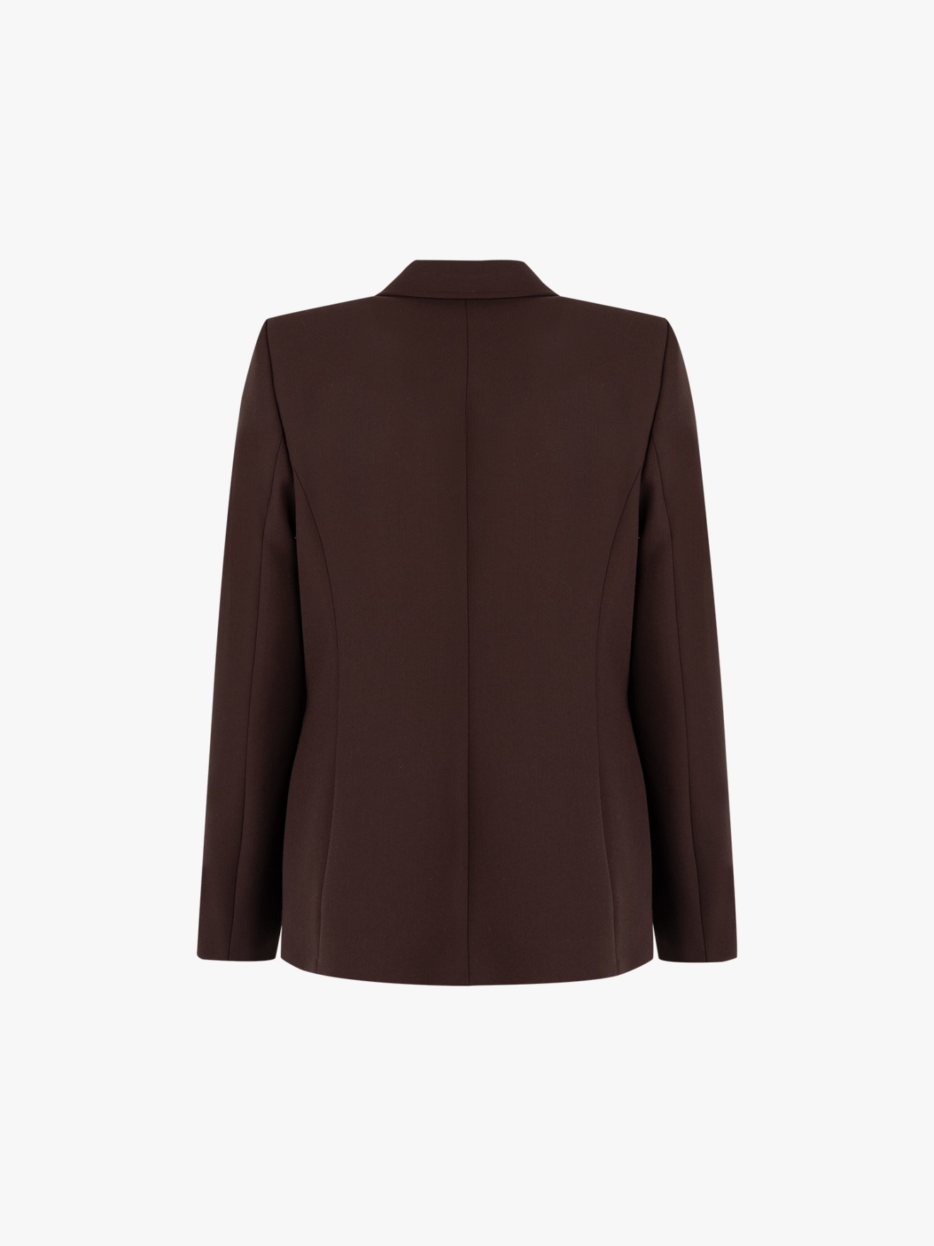 Blazer com Gola de Lapela