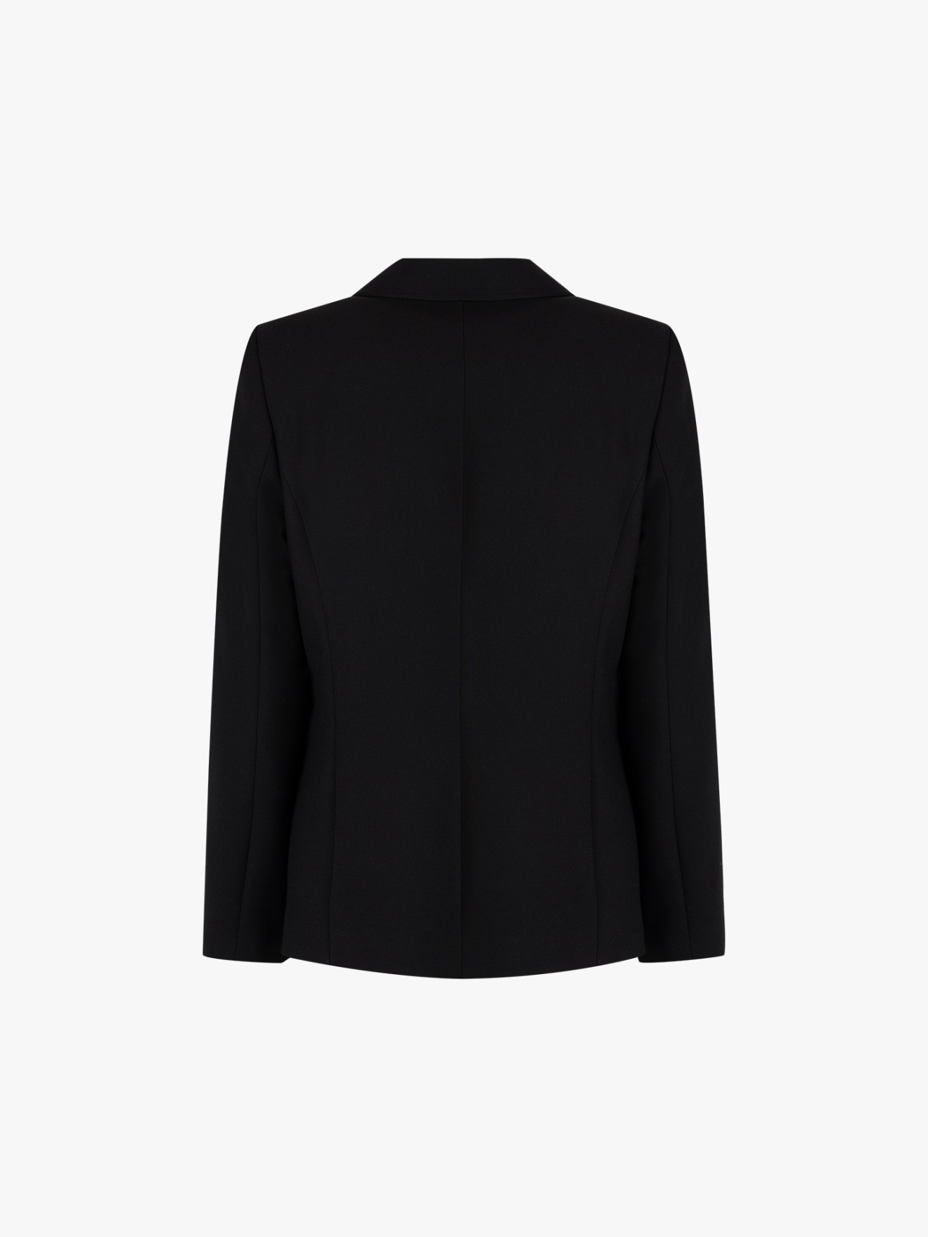 Blazer com Gola de Lapela