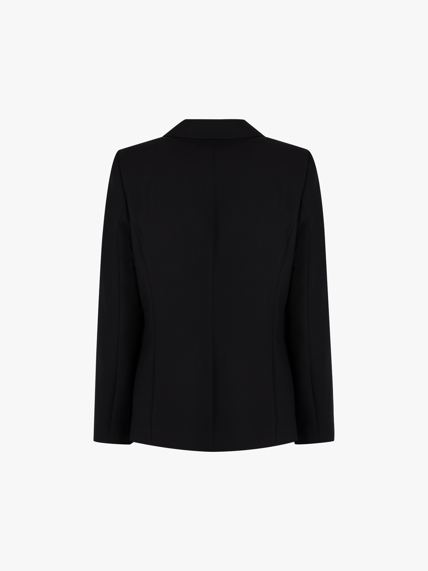 Blazer com Gola de Lapela