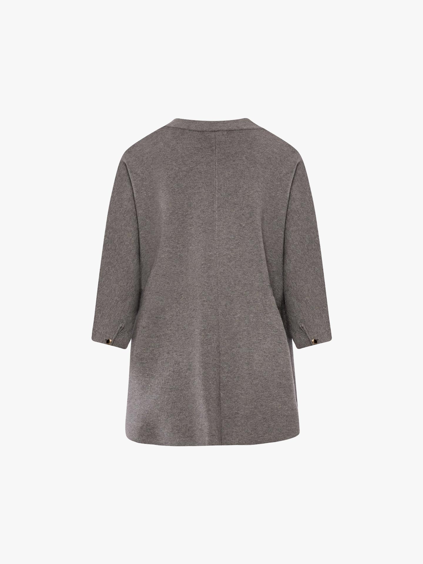 Casaco de Malha Oversize Estilo Capa