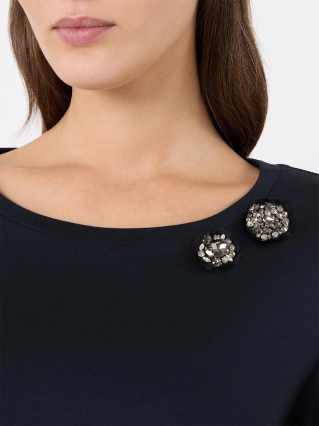 Camisola com Aplicação SMMFIORITO