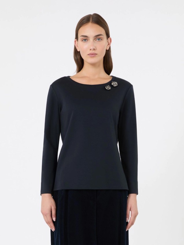Camisola com Aplica��o SMMFIORITO