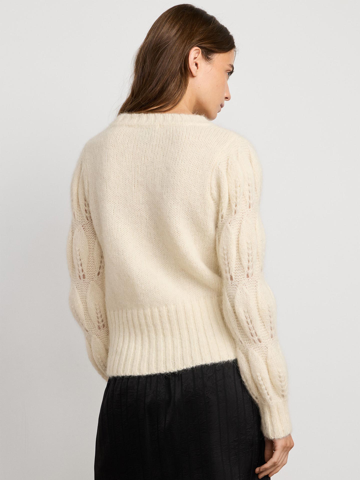 Camisola de Malha Trançada