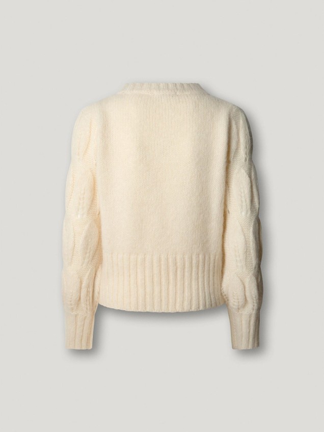 Camisola de Malha Trançada