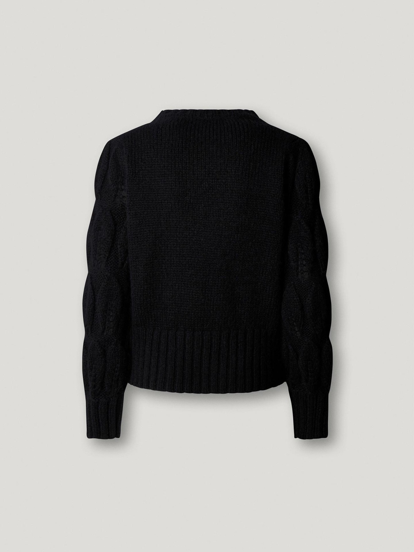 Camisola de Malha Trançada