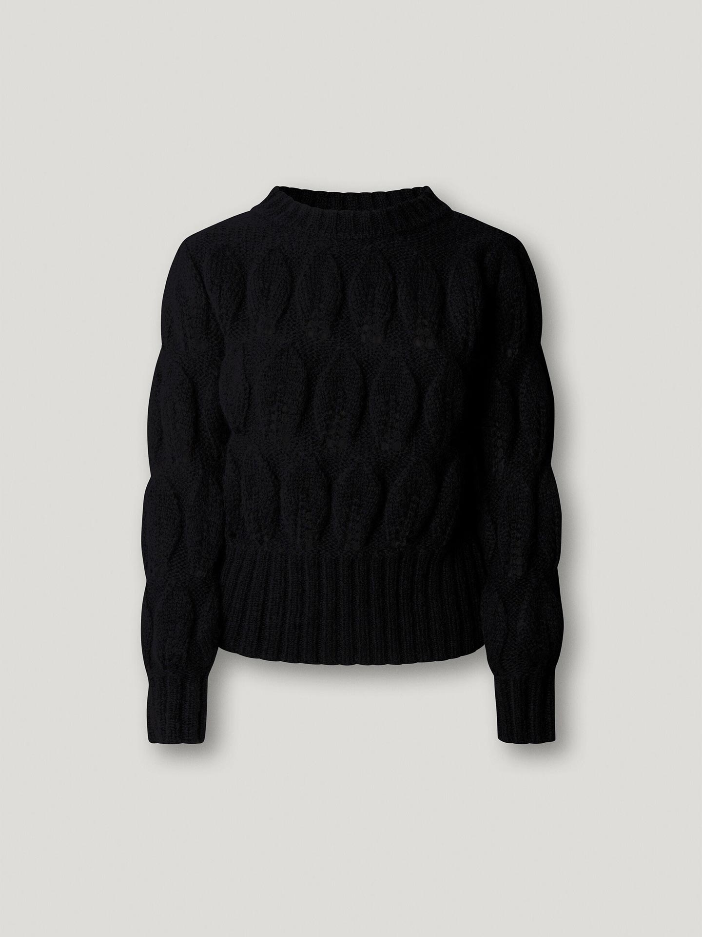 Camisola de Malha Trançada