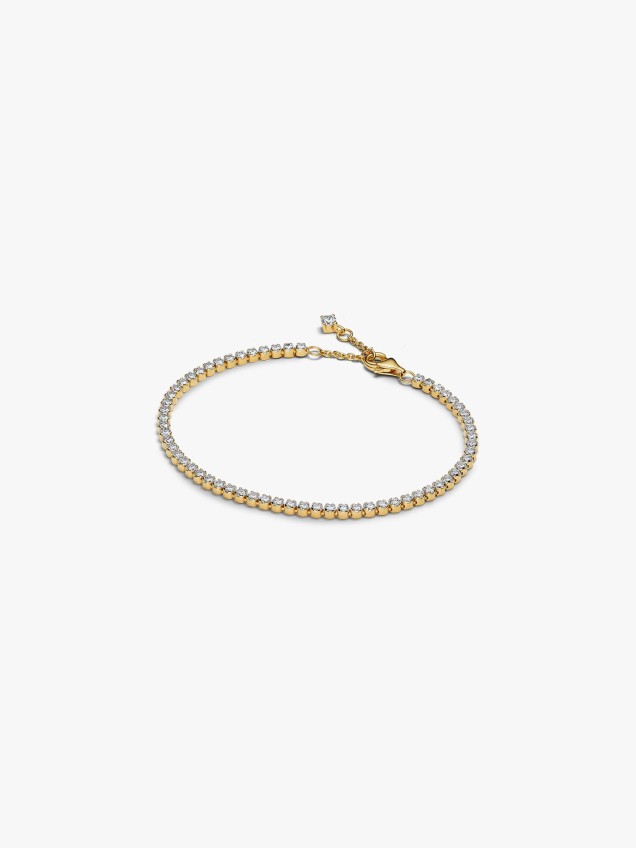 Pulseira de Ténis com Zircónias