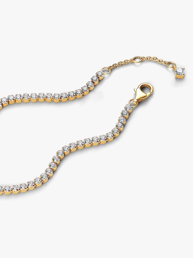 Pulseira de Ténis com Zircónias