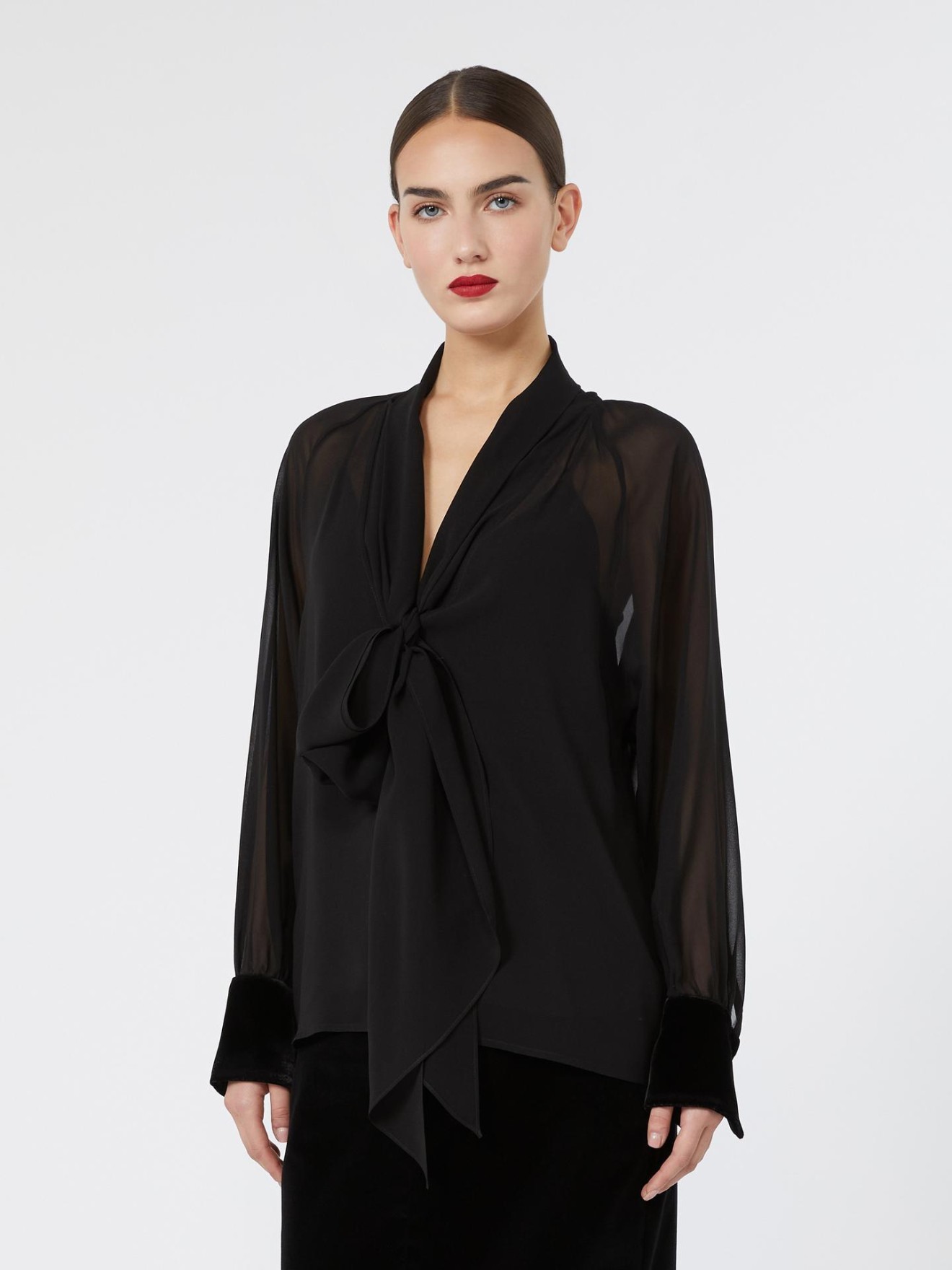 Blusa em Georgette MSEZATTERA