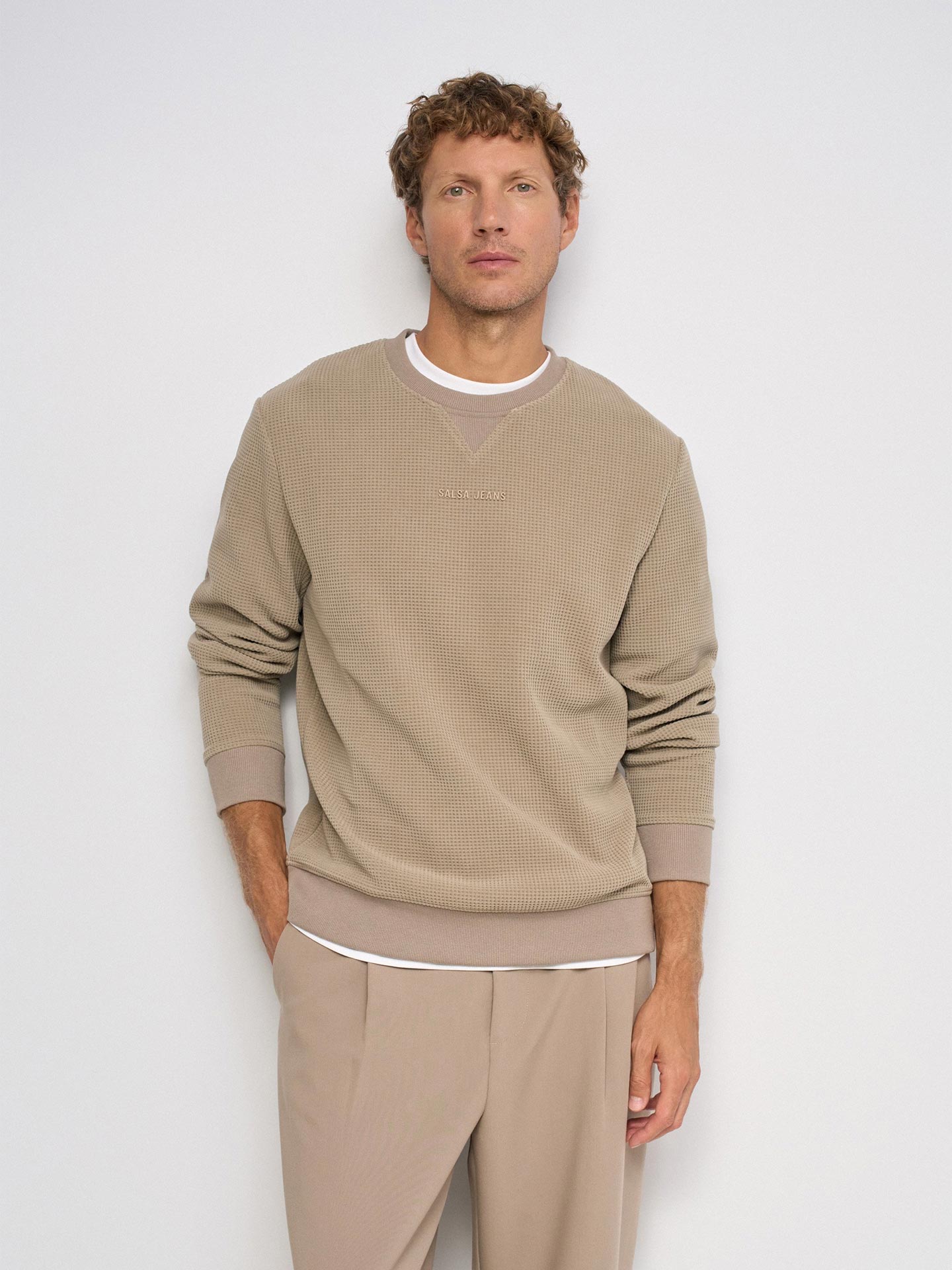 Camisola de Malha Texturada