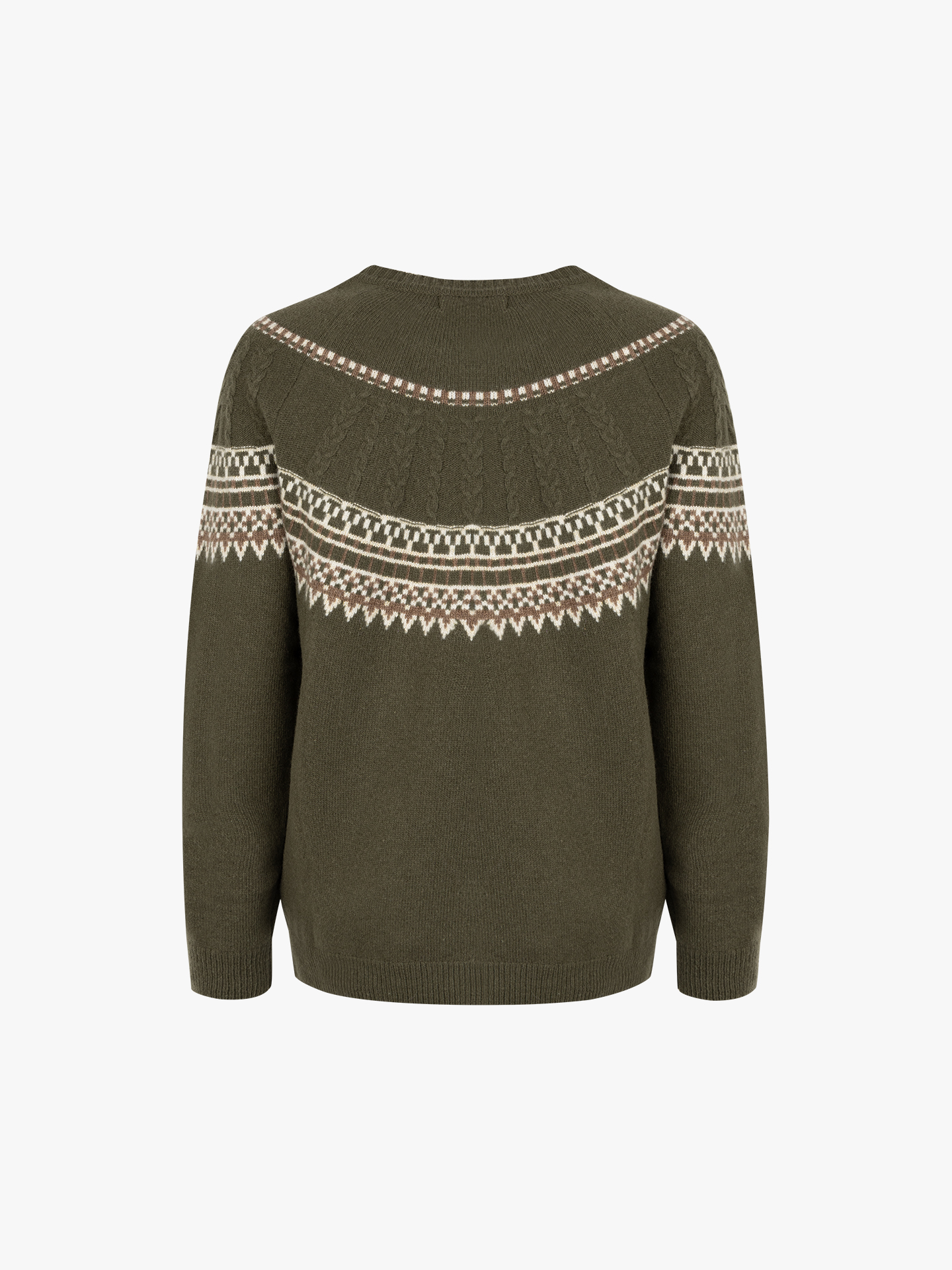 Camisola de Malha com Decote Rente