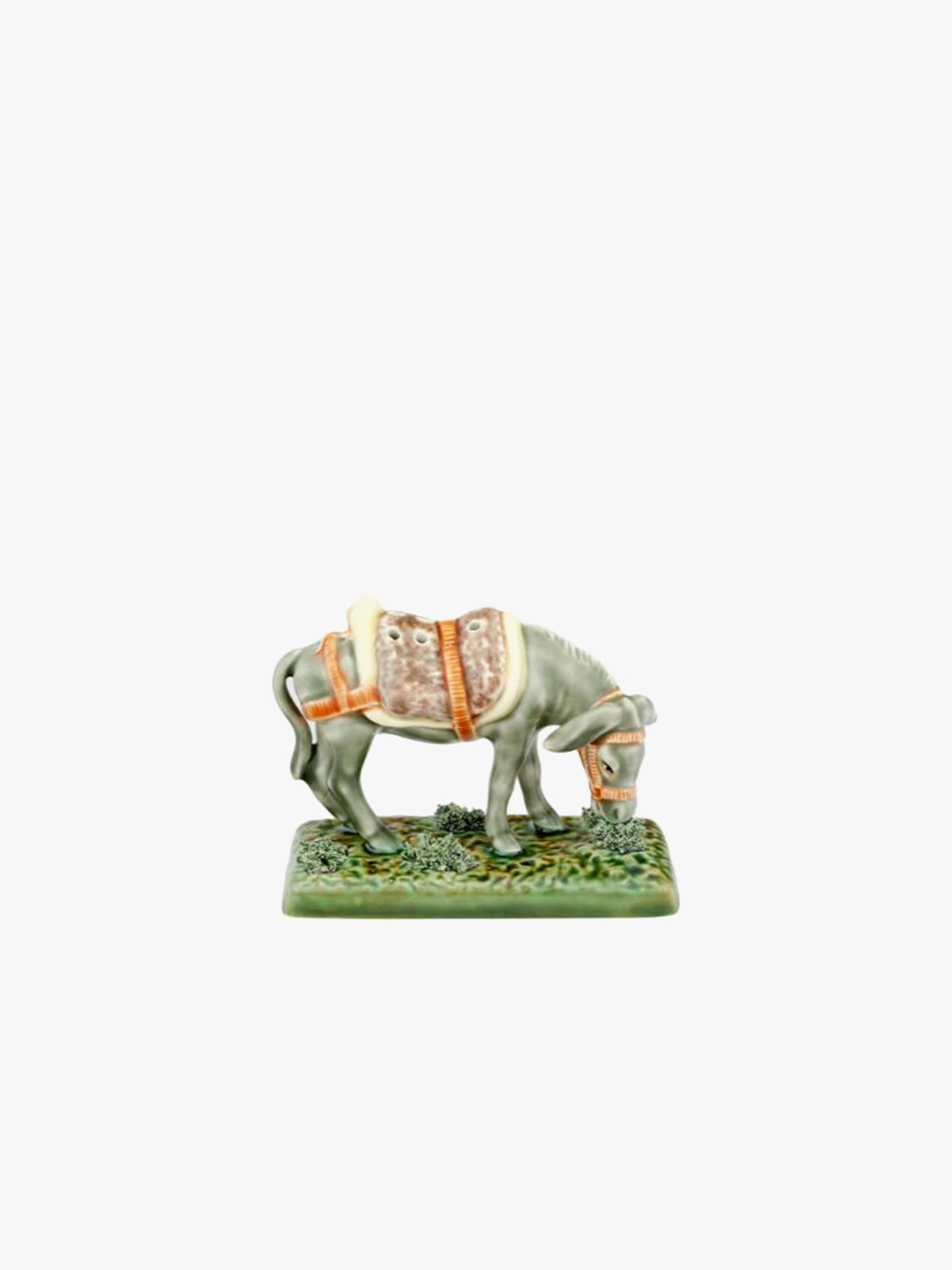 Paliteiro Burro em Faiança