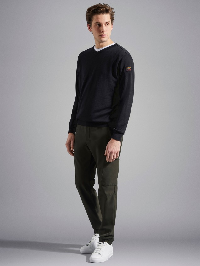 Pullover Decote em V