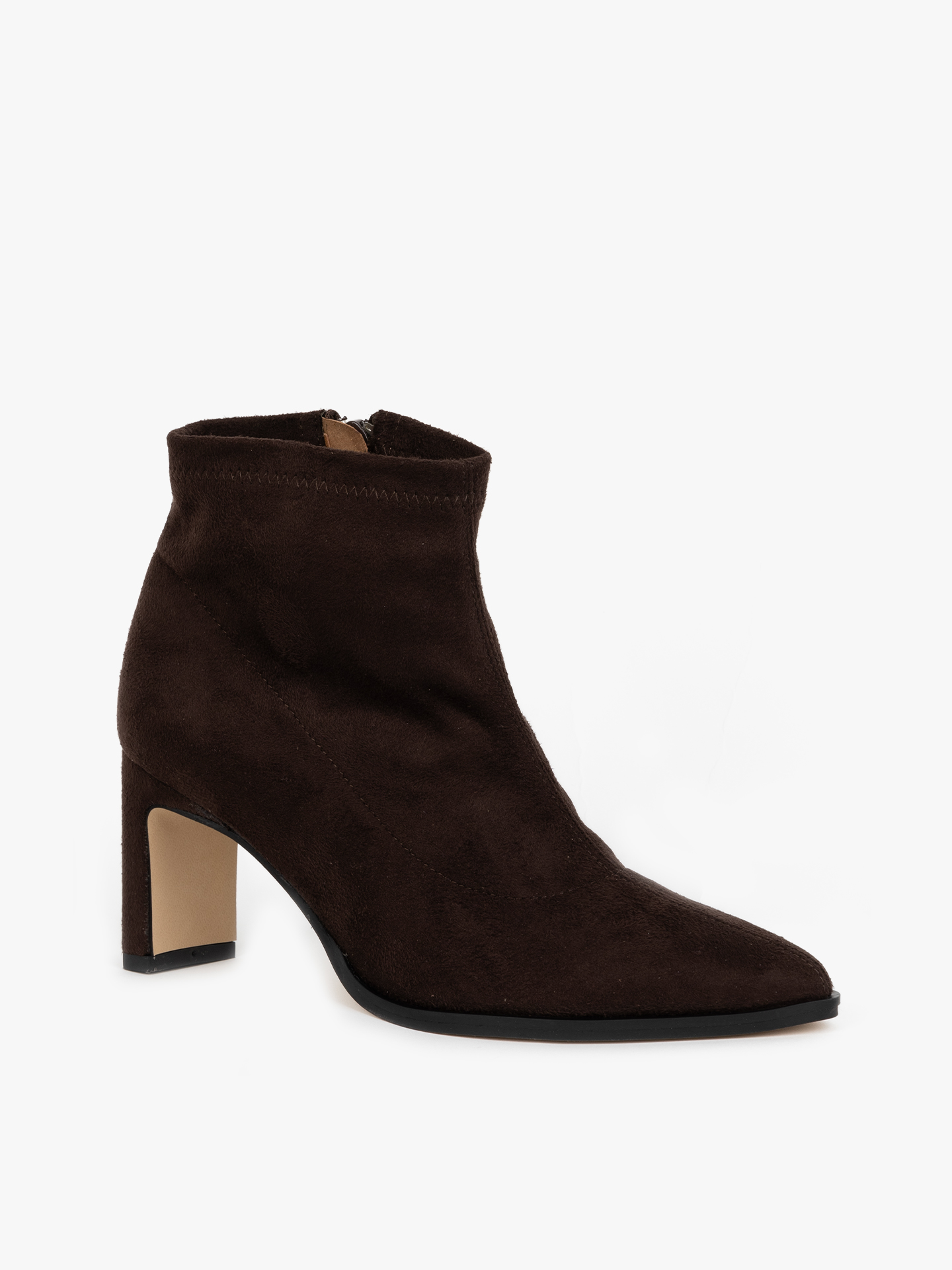 Botas de Salto com Fecho de Correr
