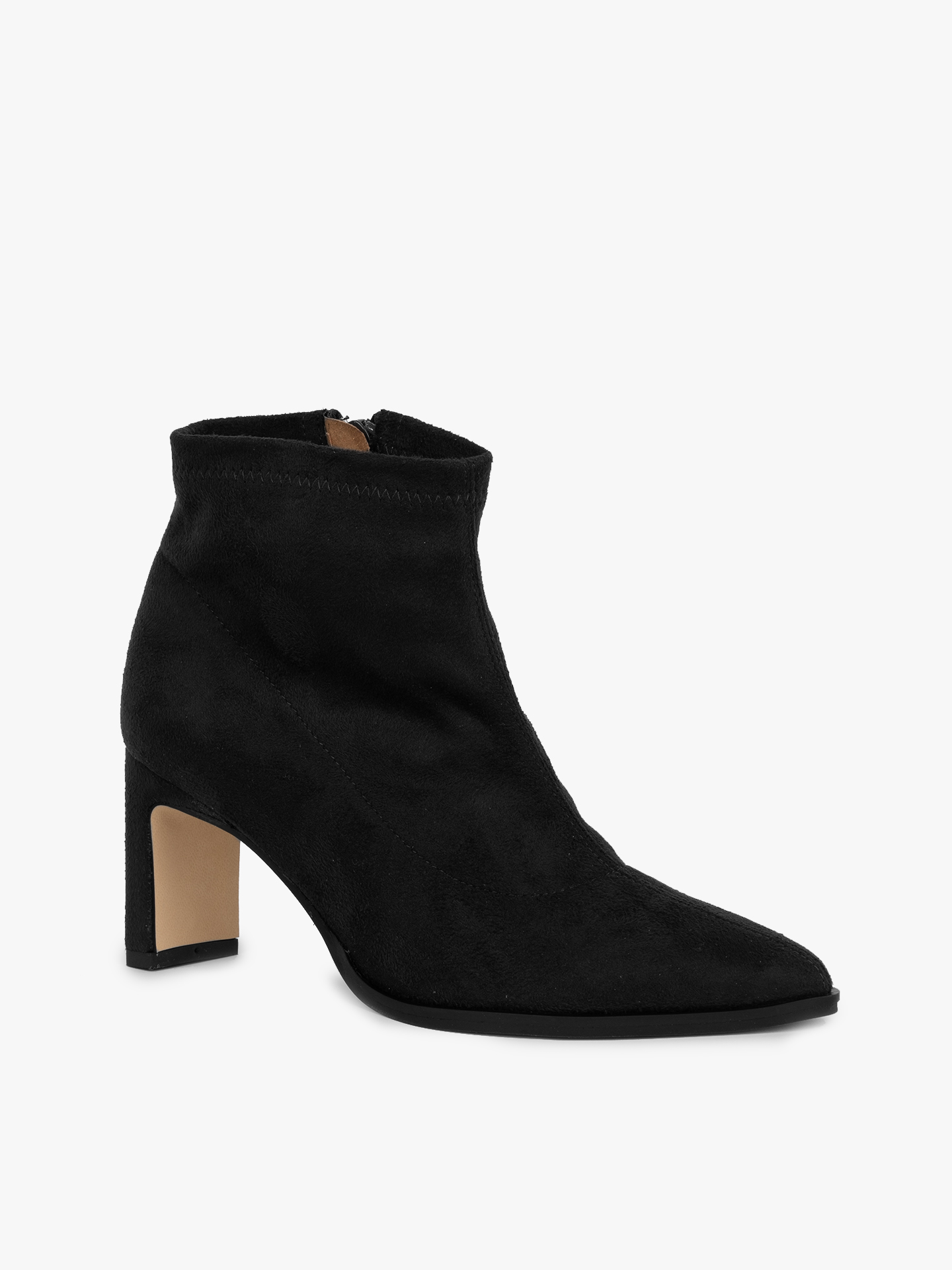 Botas de Salto com Fecho de Correr