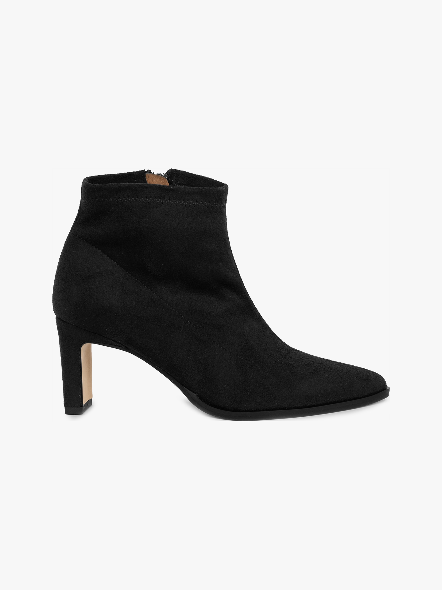 Botas de Salto com Fecho de Correr