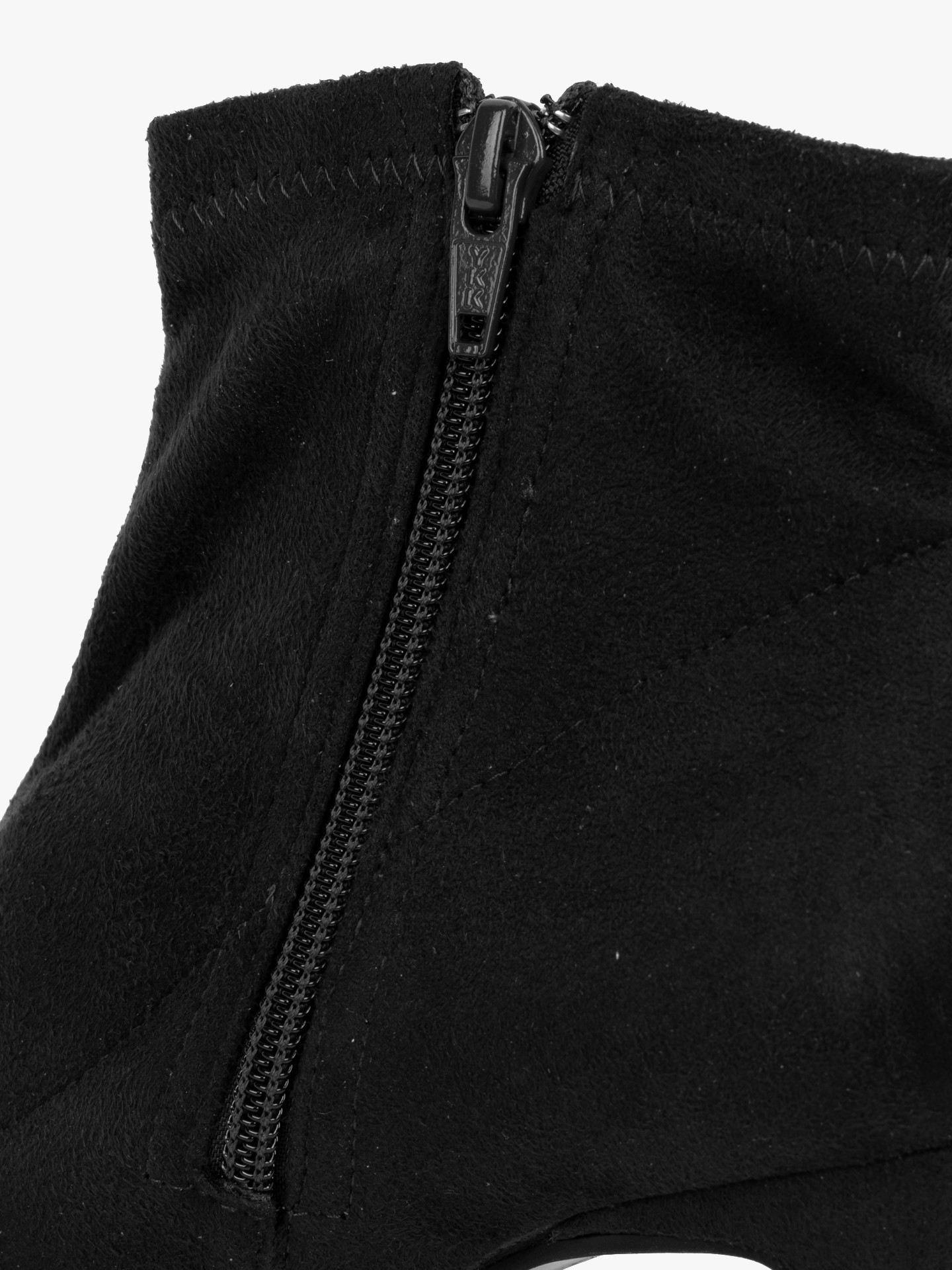 Botas de Salto com Fecho de Correr