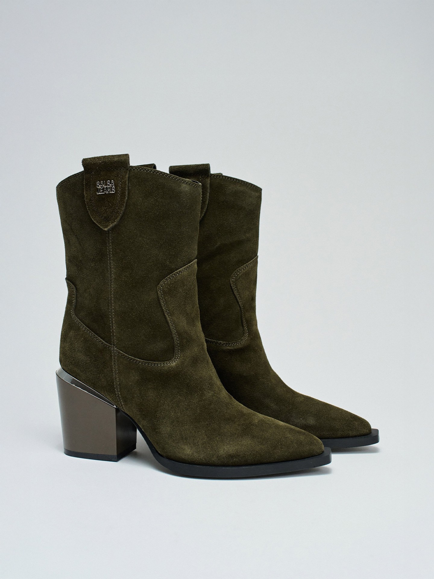 Botas Texanas de Camurça