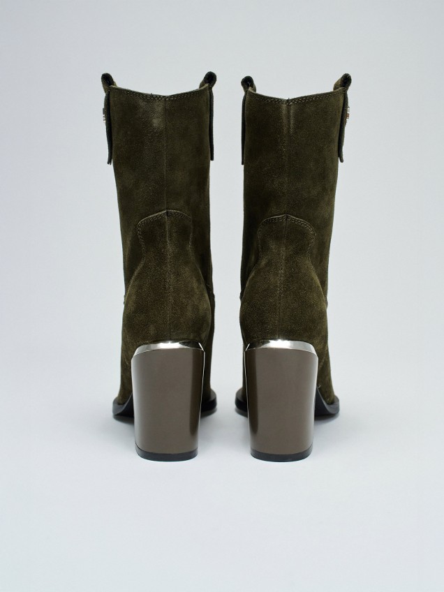 Botas Texanas de Camurça