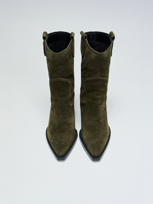 Botas Texanas de Camurça