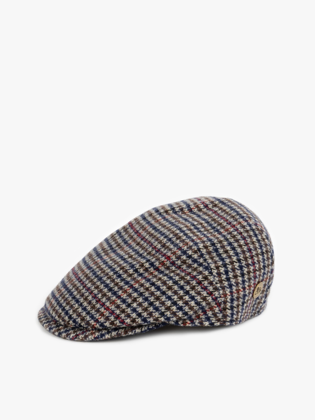Boina com Padrão Tweed