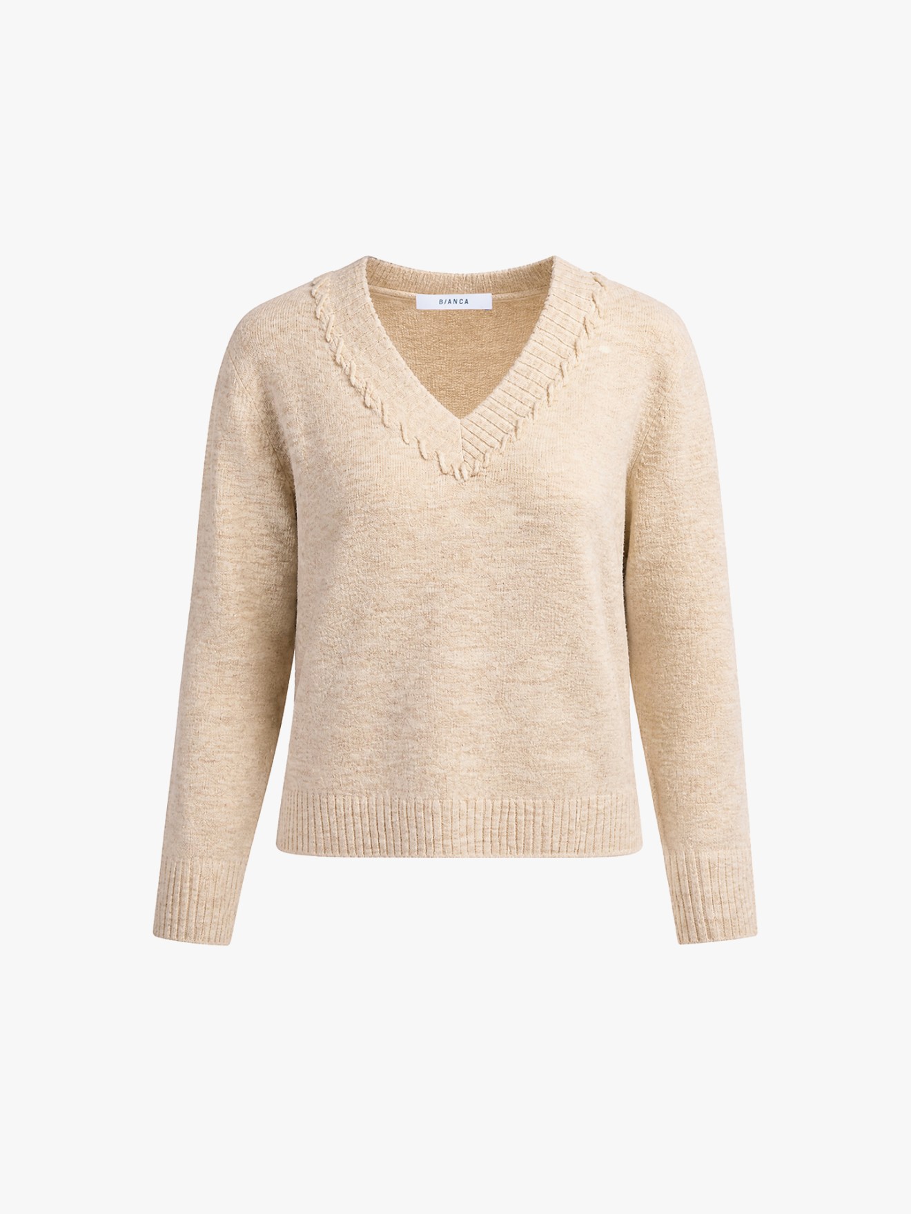 Camisola de Malha com Decote em V Venus