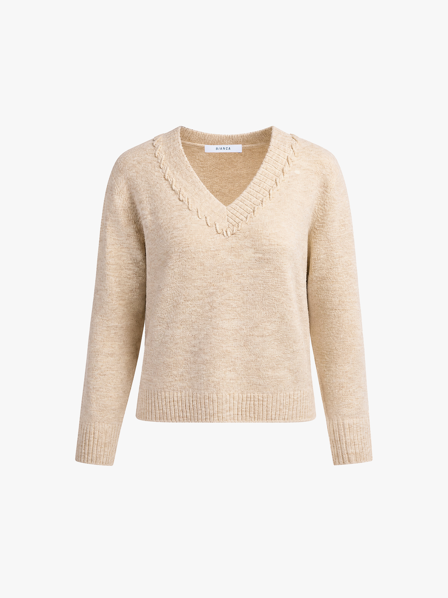 Camisola de Malha com Decote em V Venus