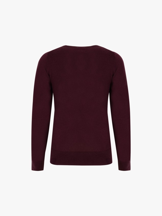 Camisola de Malha Decote em V