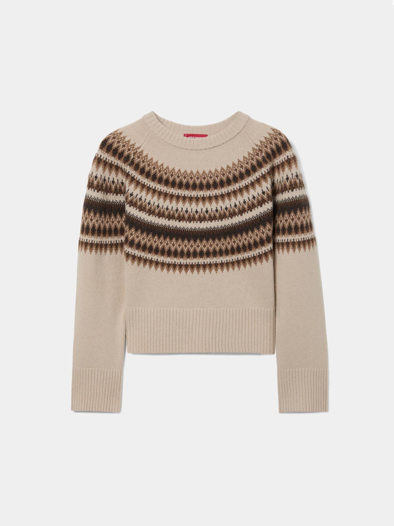 Camisola em Malha Tricotada com L�