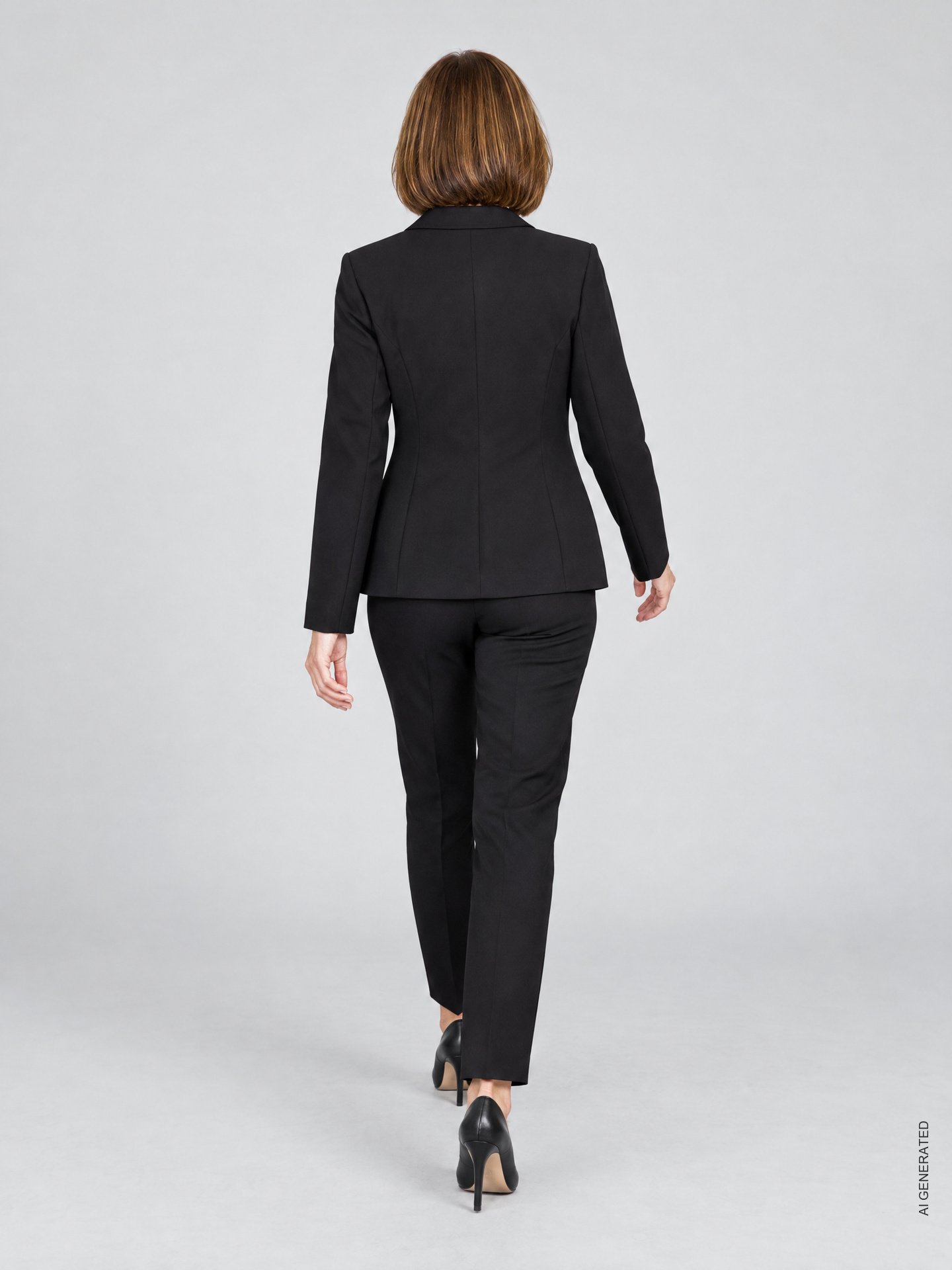Blazer com Gola de Lapela