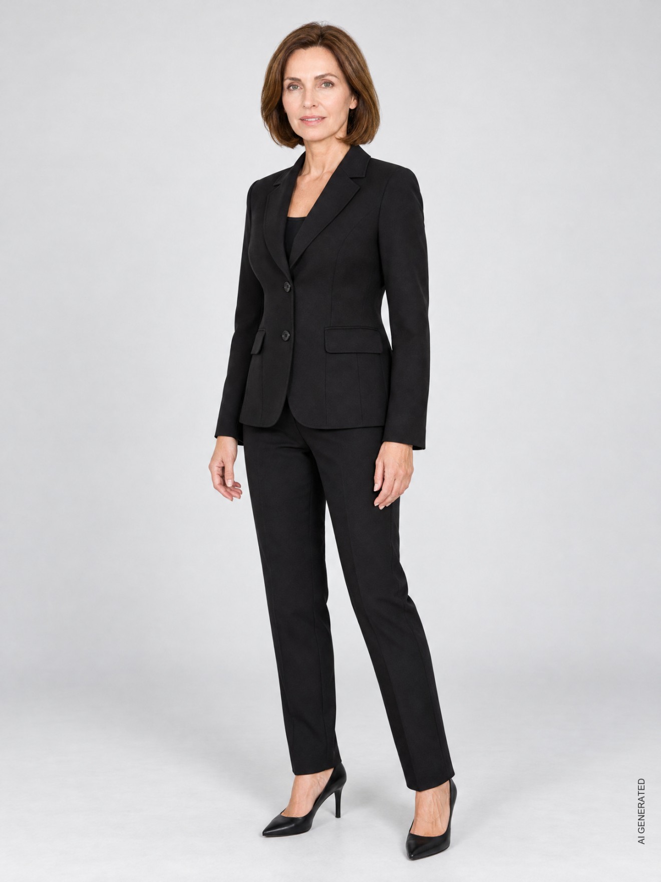 Blazer com Gola de Lapela