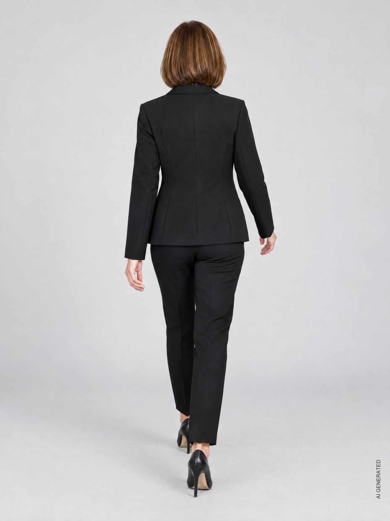 Blazer com Gola de Lapela