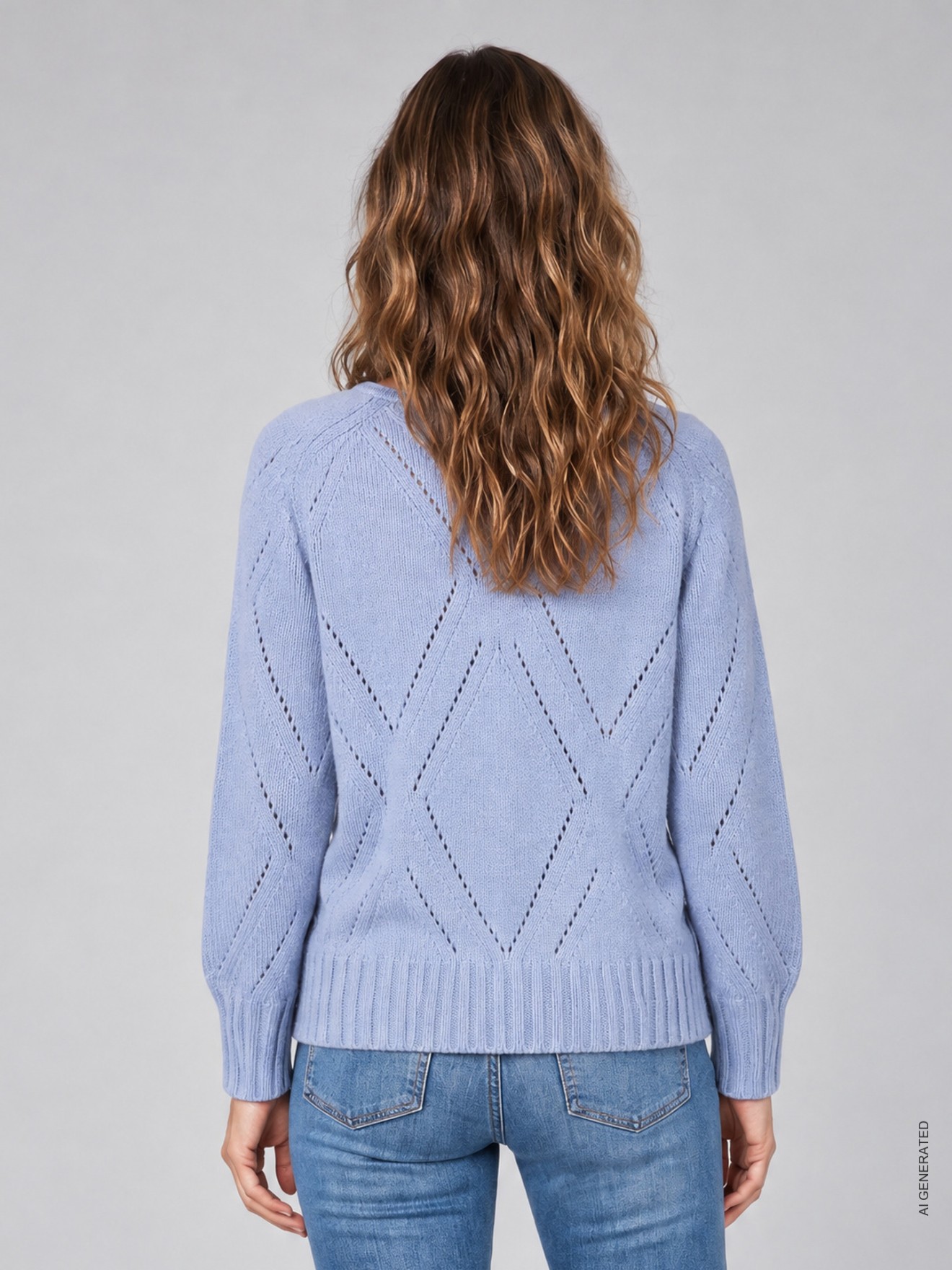 Camisola de Malha Ajurada