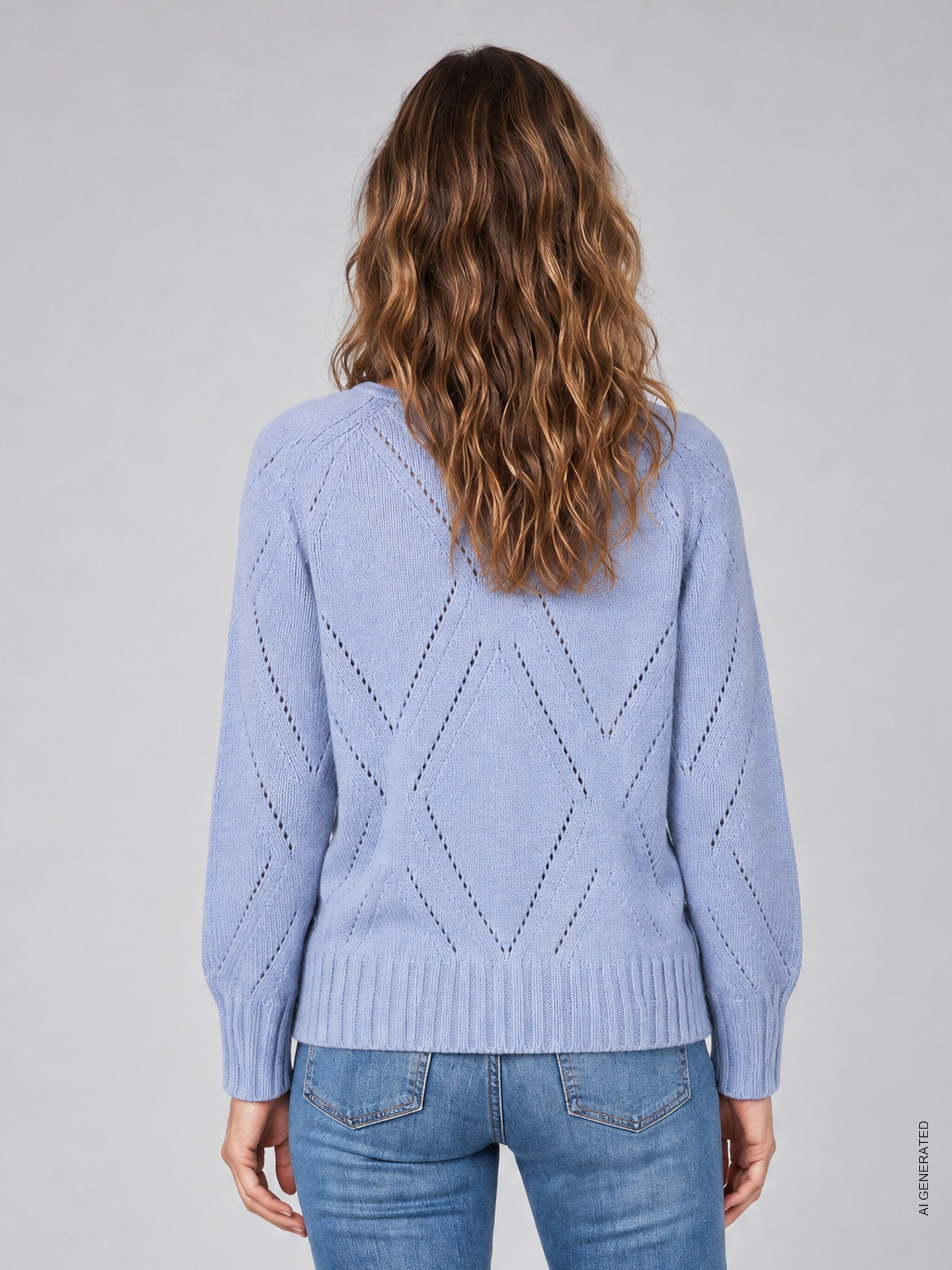 Camisola de Malha Ajurada