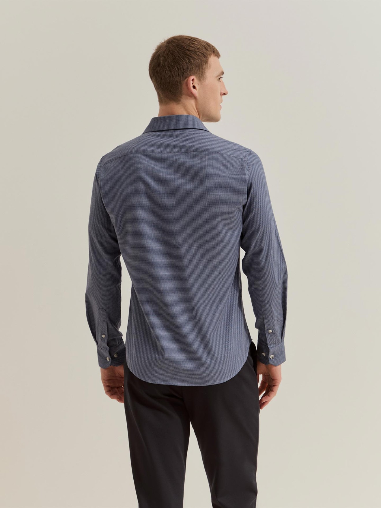 Camisa em Flanela Slim Fit