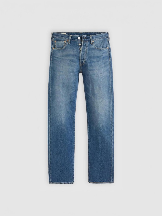 Calças de Ganga 501 Straight Fit