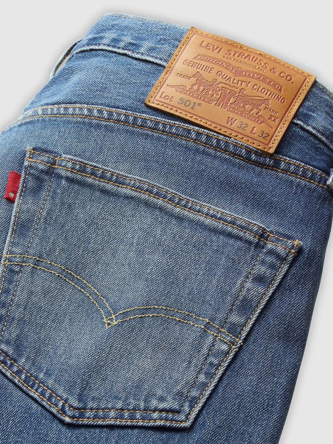 Cal�as de Ganga 501 Straight Fit