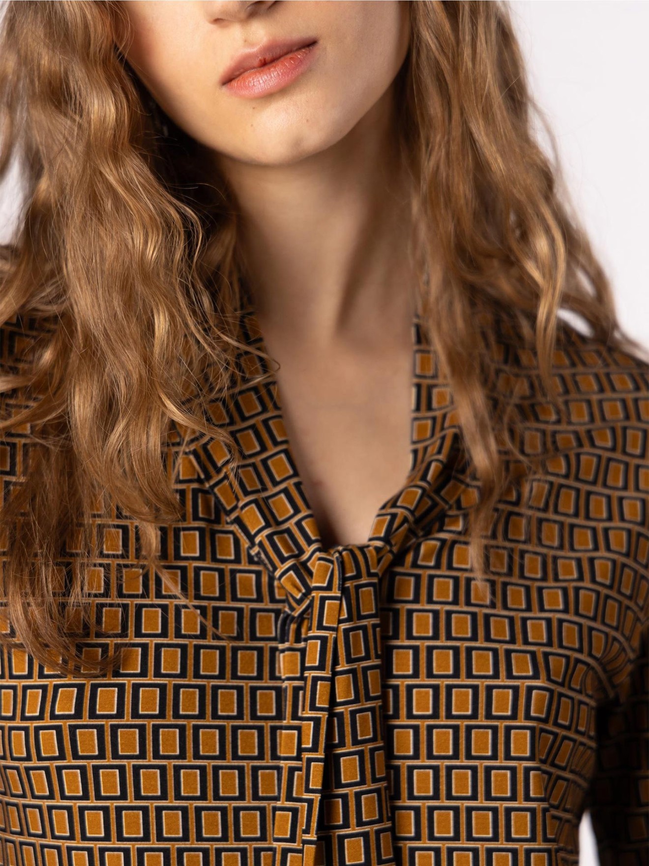 Blusa em Jersey com Estampado
