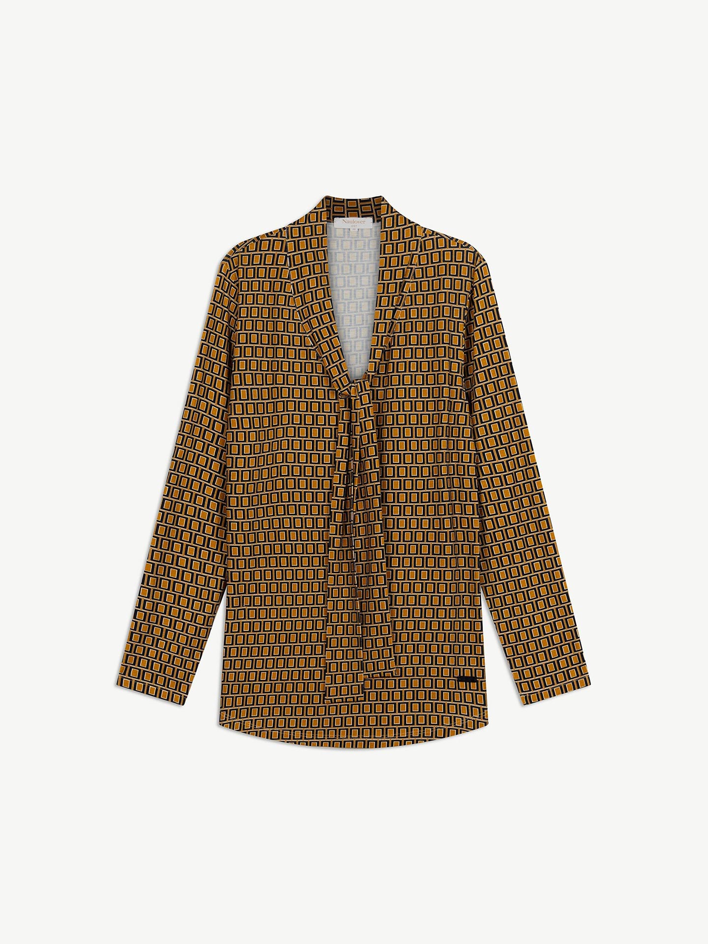 Blusa em Jersey com Estampado
