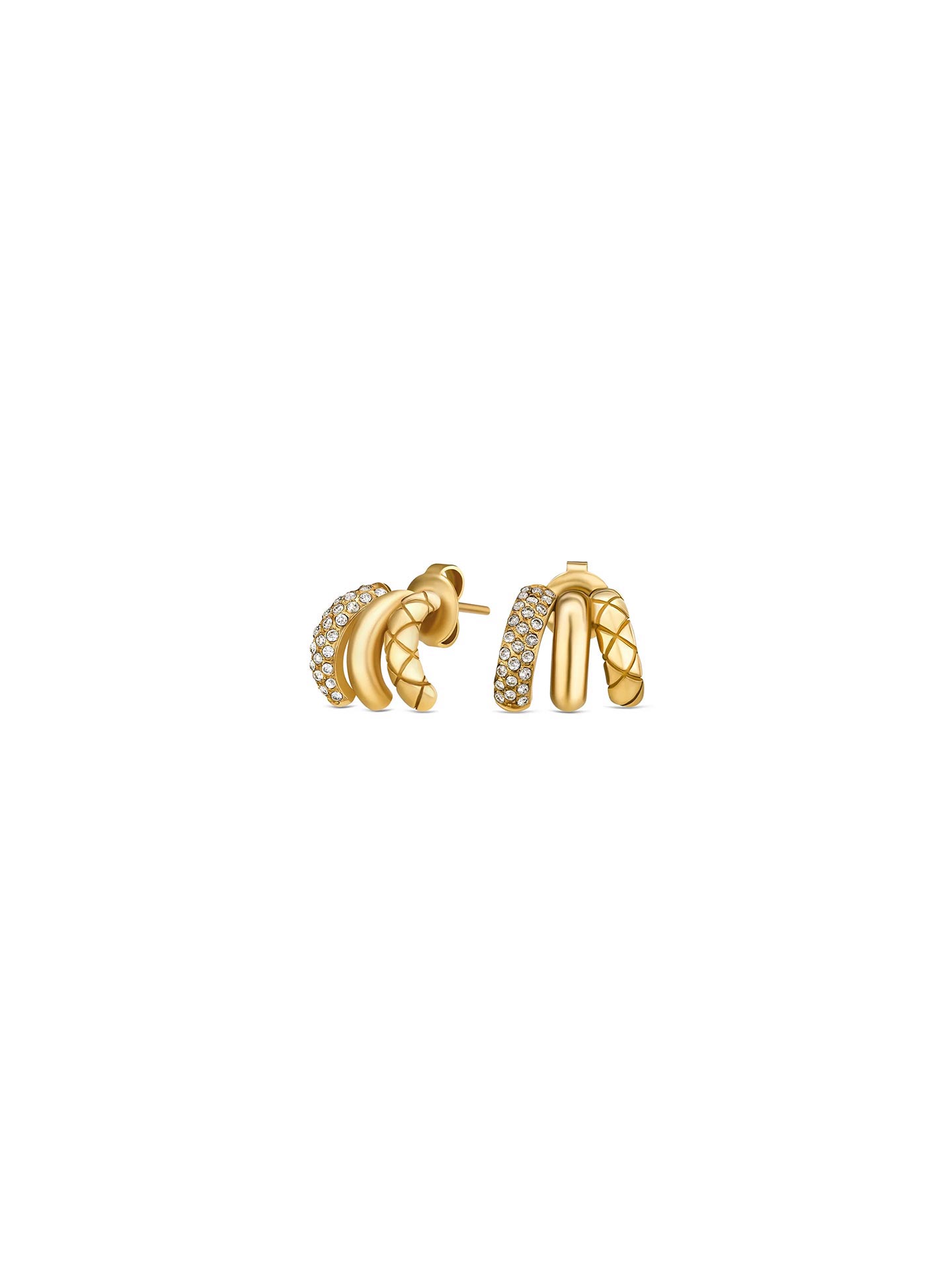 Brincos Delightful Triple Gold
