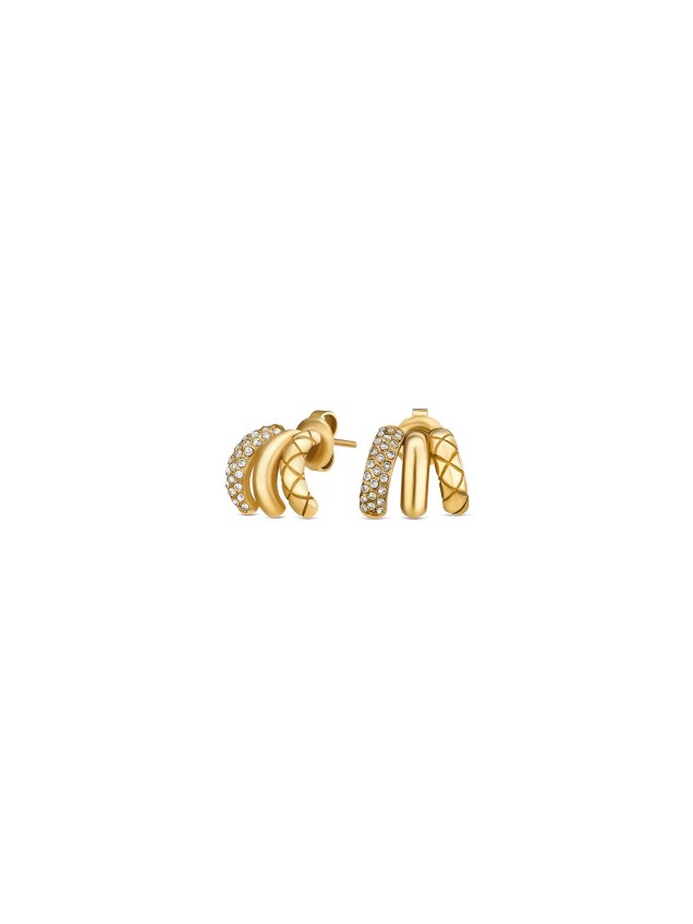 Brincos Delightful Triple Gold