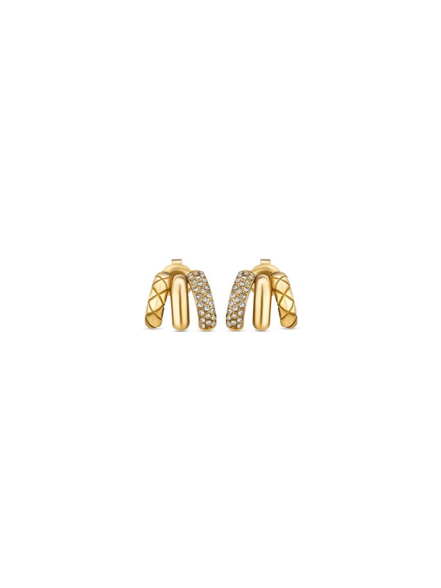 Brincos Delightful Triple Gold